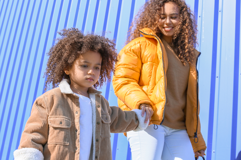 Pin graphic: a letter to my child on their first day of kindergarten