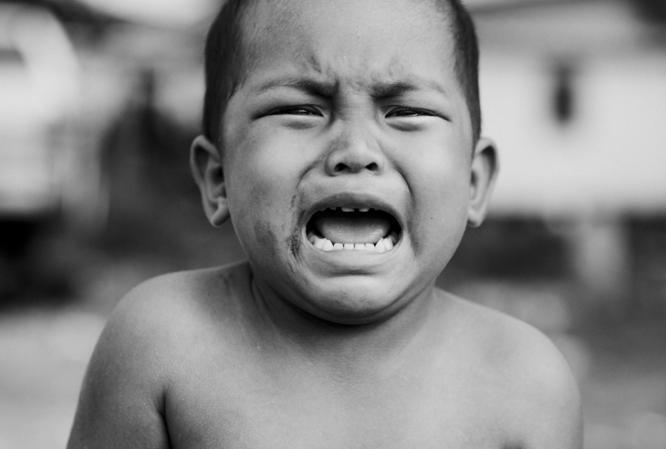 Child crying