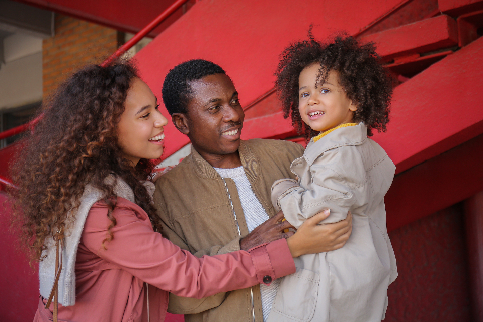 Parent reflecting on the real experience of raising a child