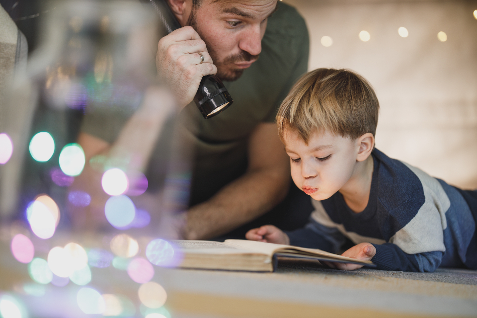 Family finding balance with screen time